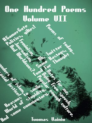 cover image of One Hundred Poems, Volume VII